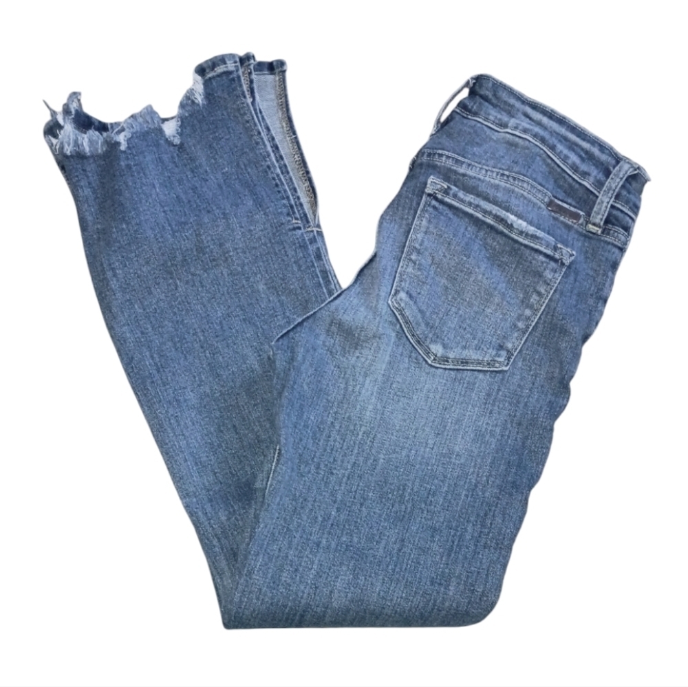 KanCan Boot Cut Jeans With Destroyed Hem Size 9/28
